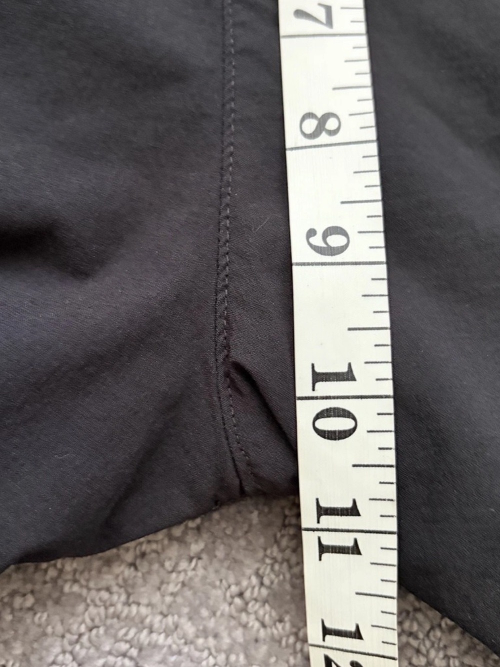 NIKE Pants Mens Small Black Tech Drawcord Waist Zipper Pockets Lightweight Track - Picture 14 of 14